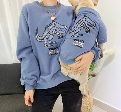 Dinosaur Love - Matching Pet and Owner Clothing Set