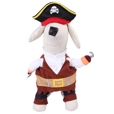 Cartoon Pet Cowboy Horseback Riding Costume Pet Supplies